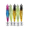 Lixada 5pcs 12cm/21g Noctilucent Fishing Shrimp Lure Prawn Squid Bait