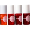 4 PC/SET Juego de glaseado de labios Fórmula natural larga