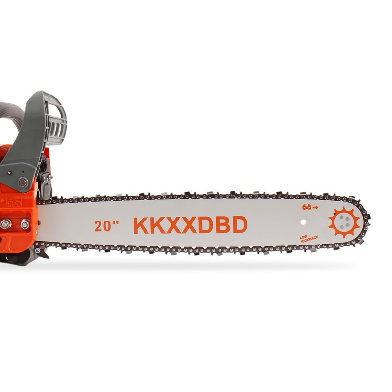 KKXXDBD 20 Inch Chainsaw Guide Bar and Chain, Advance Cut