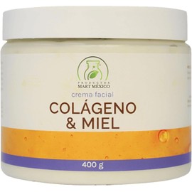 Crema Facial De Colágeno Con Miel Piel Más Joven Productos Mart Mexico 400g