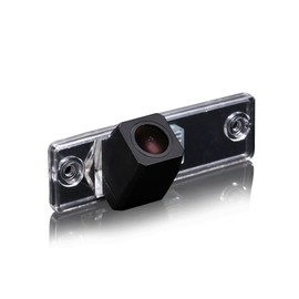 Navinio Rear View Back Up Reverse Parking Camera in License Plate Lighting Night Version (NTSC) for Saab 9-3/93 /9-X/ 97X/ 9-4X /95/9-5 Toyota Land Cruiser Prado (Model B= Screw)