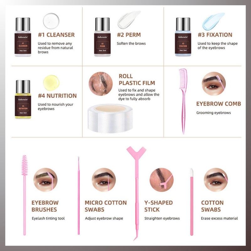 Brow Lamination Kit Premium Eyebrow Lamination Kit With Keratin Premium