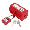 Plug Lock Box with Padlock 100?220V Electrical Plug Lockout Device
