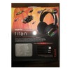 Alpha Gaming Titan LED Stereo Headset/7 Color Changing  Console &