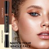 KYDA 2 Colors Highlighter Contour Stick, Shimmer Pearl Highlighter Finish,