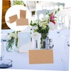 Zerodeko 100pcs Blank Fillable Place Cards for Weddings Receptions and