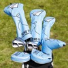 Craftsman Golf Airplane Send It Blue Mallet Putter Head Covers