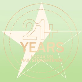 K&K Brush 30, 1.18 Inch Hot Styling Brush, Ionic Curling Iron with Tourmaline Ceramic Barrel, Professional Hair Curler up to 356°F, Dual Voltage Hair Waving Style Tool for Traveling