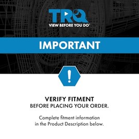 TRQ TRQ Front Left Inner Fender Liner Black Drivers Side Compatible with 2011-2013 INFINITI QX56 2014-2023 QX80 IN1248123