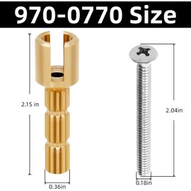 970-0770 Stem Adapter Compatible with Pfister Shower valve Trim Handle Stem Extension Tub and Faucet Accessories Extender Trim Repair Kit （970-0770）
