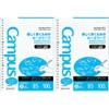 Kokuyo Campus Loose Leaf Paper for Binders, Sarasara Smooth Writing,