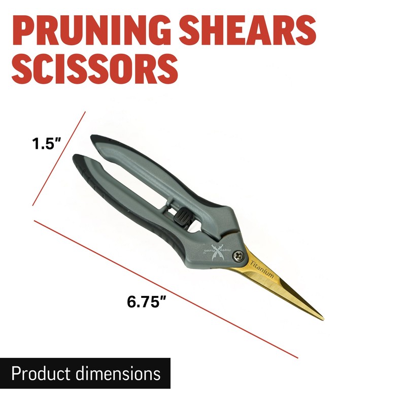 Piranha Pruner Trimming Scissors Garden Shears, Plant Trimmers, Gardening Hand