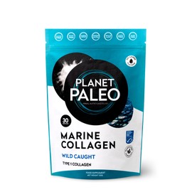 Pure Marine Collagen Powder (30 Servings, 225g) | for Healthy Skin, Hair and Nails, and Gut Health | MSC Certified, Wild Caught, Non-GMO, Type 1 Collagen and Gluten-Free Marine Collagen Powder