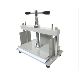 INTBUYING A4 Steel Notes Invoice Bookbinder Press Screw Bookbinding Financial Receipt Flattening Papermaking Machine