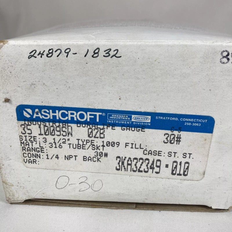 Ashcroft 35-1009-SW-02B