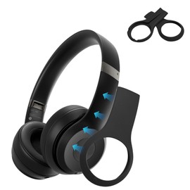 Solo 4 Silicone Case Cover Shell Cover Compatible with Beats Solo 4,Anti-Scratch, securely, Washable Protector Cover,Solo4 Soft Silicone Protector Accessories(Black)