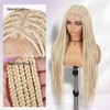 Fancy Hair Full Lace Braided Wigs for Black Women Knotless