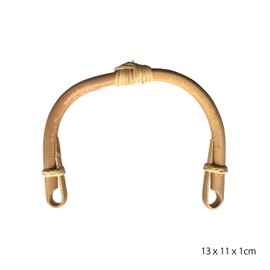 Yamasita Craft 25708000 Round Rattan Tobin Vine with Ornament, 8 Inch