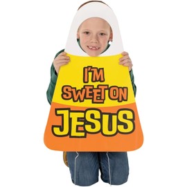 Fun Express 16" X 24" Religious Candy Corn Stand-In Yard Sign