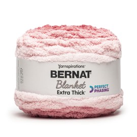 Bernat Blanket Extra Thick Perfect Phasing - Brick Red - 600g Ombre Jumbo Yarn