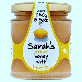 Mileeven Sarah's Zingy Honey with Lemon, 8.8 Ounce