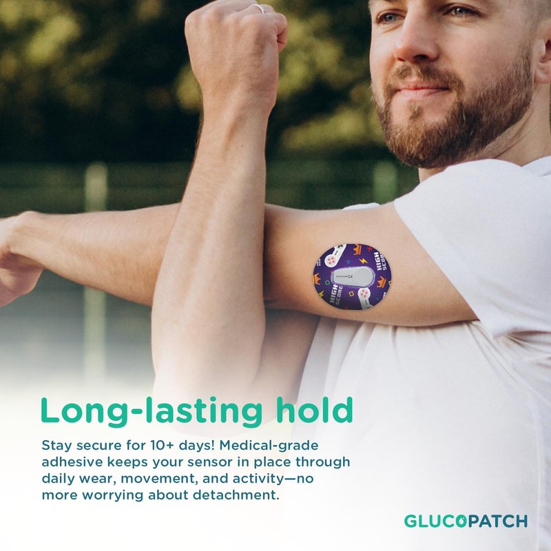 GlucoPatch Parches Adhesivos para Monitores Continuos de Glucosa (MCG): compatibles