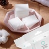 Soft Double Effect Cotton Pads for Skin Pack & Makeup Removal (Face, Eye, Lip) - 20 Count Each 15ea