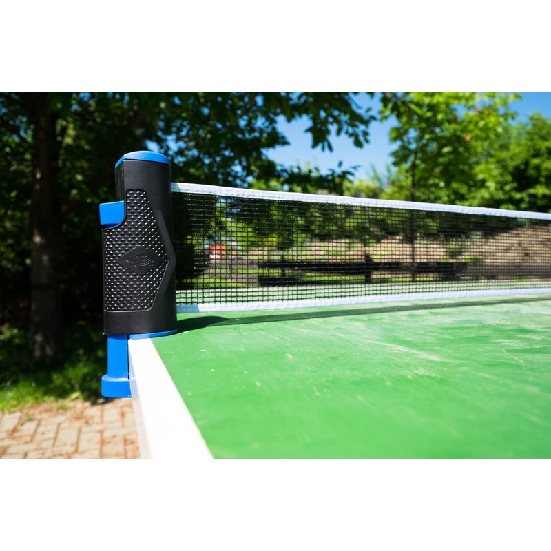 Donic-Schildkröt Rete da Ping Pong Flex, in Nylon, Autotensionante con