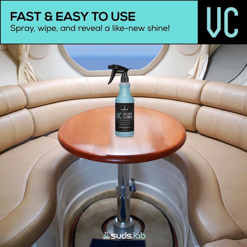 Suds Lab Marine VC Vinyl & Rubber Cleaner for Boats,