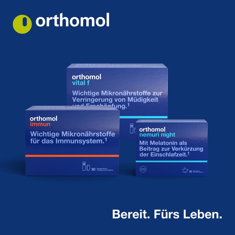 orthomol Vital m Granules / Tablets / Capsules Grapefruit Flavour,