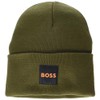 BOSS Square Logo Double Layer Beanie