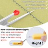 3Pc New Upgraded 3 in 1 Automatic Needle Threaders Seam