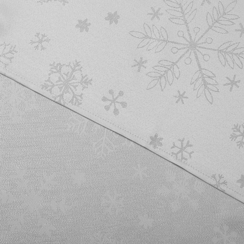 HARORBAY Christmas Tablecloth 60 x 120 Inch, Rectangle Snowflake Table