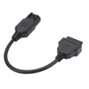 POCREATION Conector de diagnóstico OBD2, Adaptador de diagnóstico OBD2 a