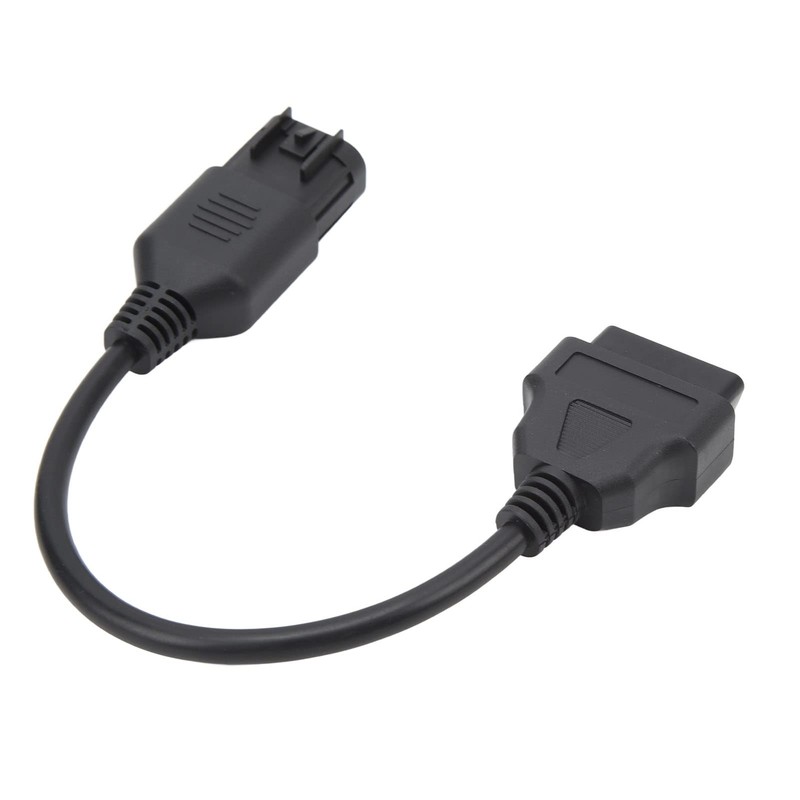 POCREATION Conector de diagnóstico OBD2, Adaptador de diagnóstico OBD2 a