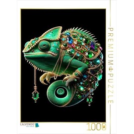 CALVENDO Puzzle Magic of The Chameleon | Size