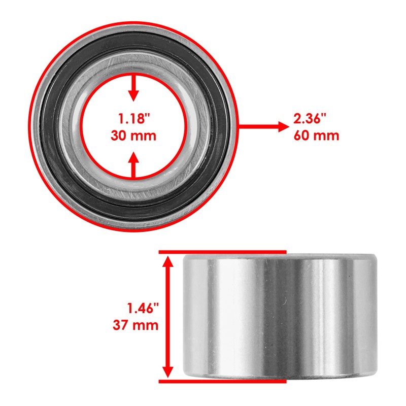 Caltric Front Left Knuckle w/ Bearing Fits Can-Am Outlander 1000R