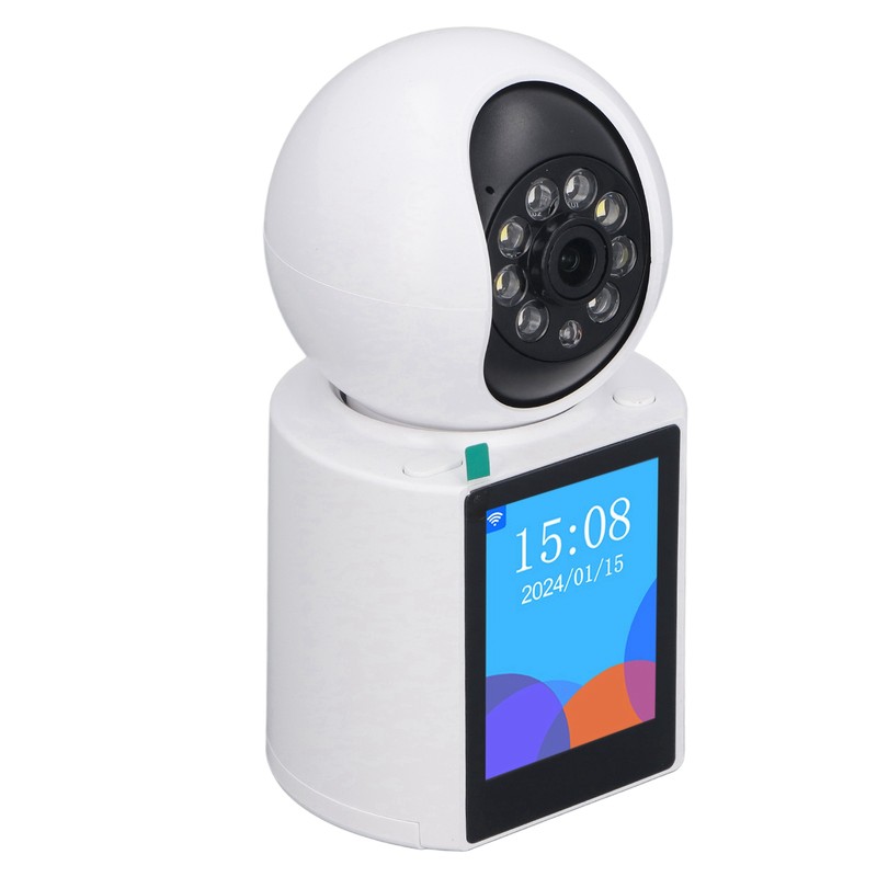 Two Way Video Camera 3MP HD Rotatable Night Vision Indoor
