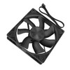 PC Case Fan 120mm PWM Intelligent Control MFDB Bearing Case