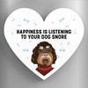 Global Designs Labradoodle Happiness Is Your Dog Snoring Katie Pearson