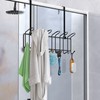 Minggoo Coat Rack Wall Mounted Hook Rack Over The Door