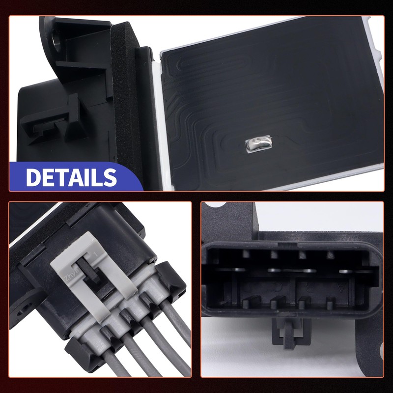 HiSport HVAC Fan Blower Motor Resistor with Wire Harness 973-582