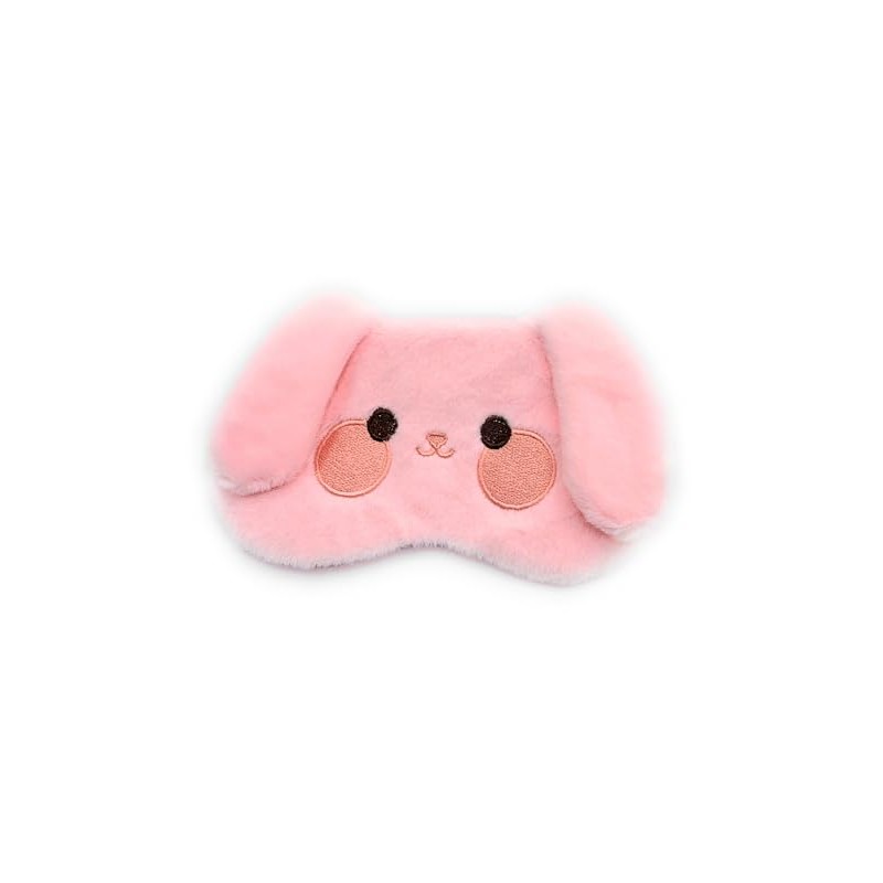 Cute Animal Eye Masks, Soft Plush Fluffy Sleeping Eye Cover,