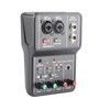 2 Channels Sound Card Mixer, High Accurate USB Sound Console