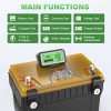 ANCEL LCD 12V Battery Tester Battery Health Analyzer Charging Test