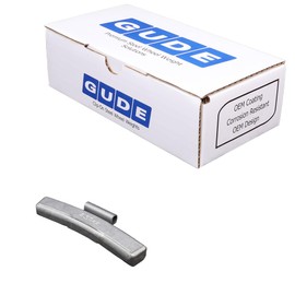 GUDE Tire Wheel Balancing Weights P Type Coated Steel Clip On 25 pc (2.50 oz.)