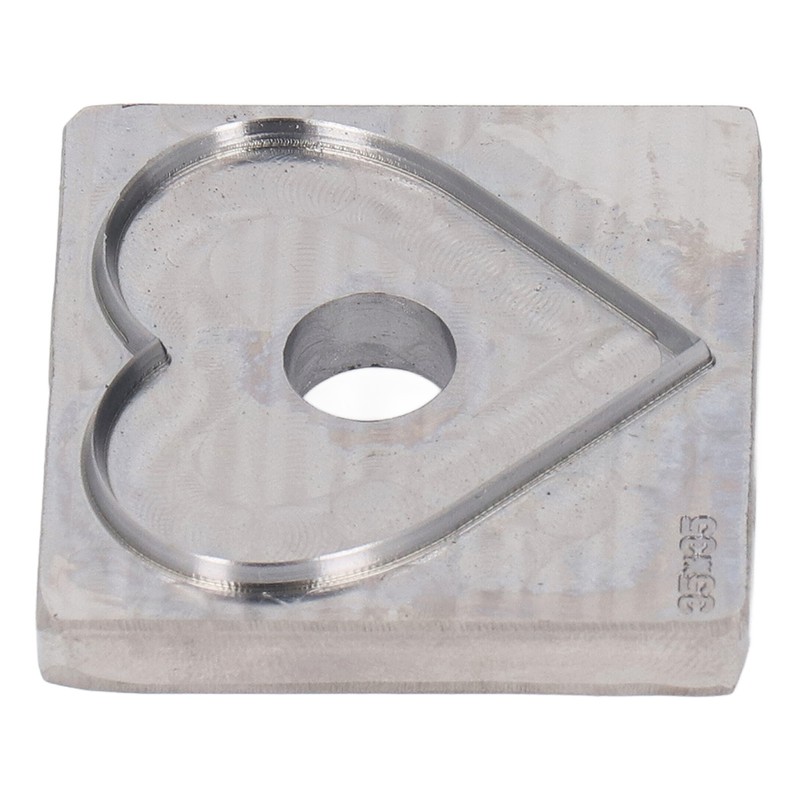 Heart Shape Cutting Die Alloy Steel Clean Cutting Surface Leather