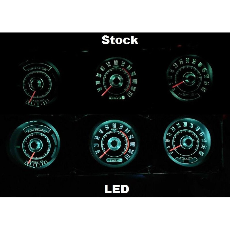 MAL LED 68-69 Ford Torino Ranchero Fairlane Gauge Cluster LED