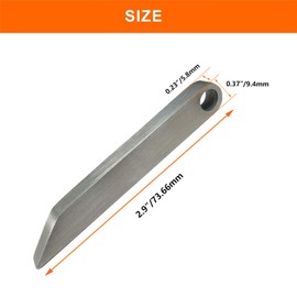 Wdwlbsm 2 PCS Keychain Pry Bar EDC Pry Bar for Every Day Carry Small Pry Bar EDC,Stainless Steel Pry Bar