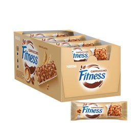 FITNESS Cappuccino Barrette Cereali Integrali gusto Cappuccino, 24 Barrette da 23,5g (564g)